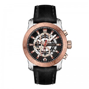 Crocodile CM-012D24B Silver Rosegold Black